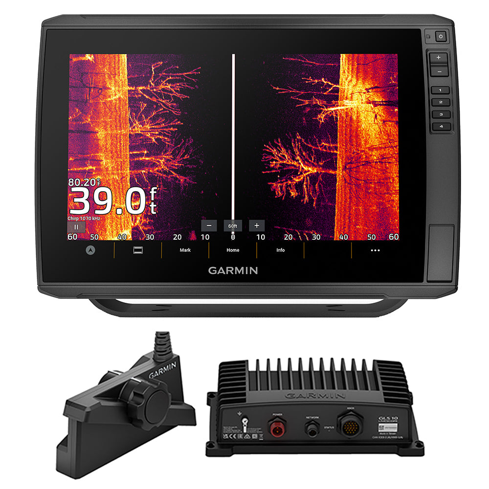 Garmin ECHOMAP Ultra 2 126sv LiveScope Plus LVS34 Fish Finder Bundle 12-inch