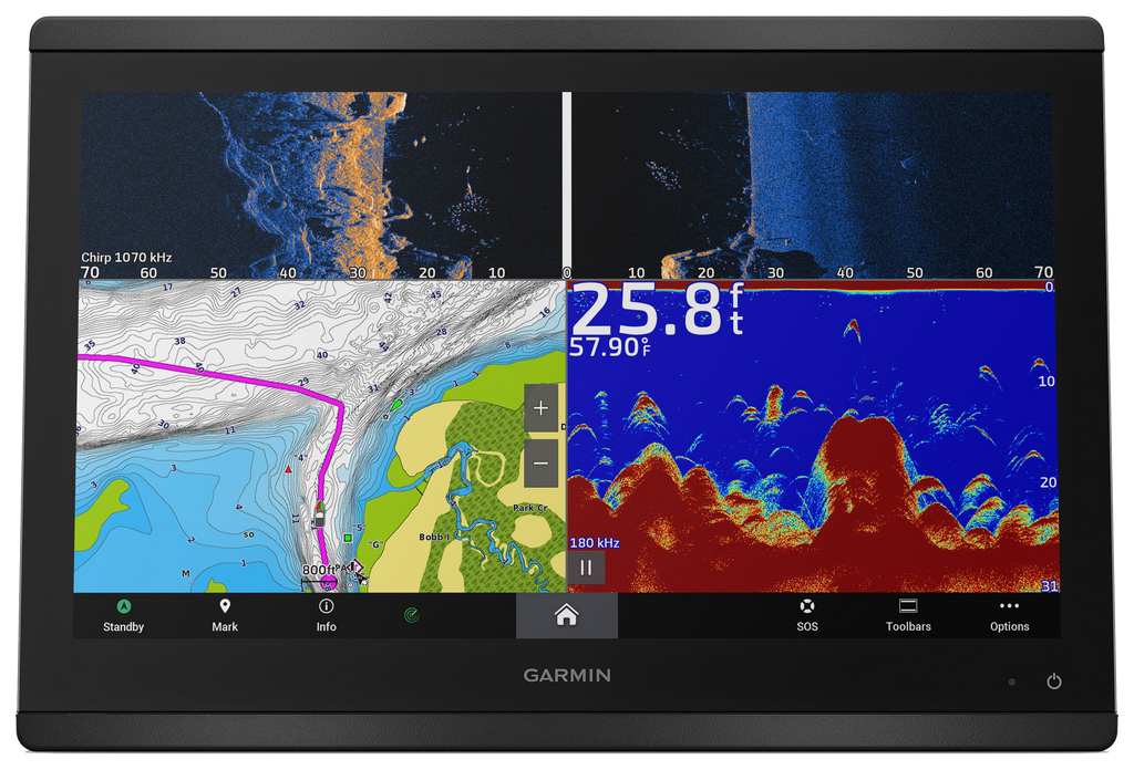 Garmin GPSMAP 8616xsv 16" Chartplotter Navionics+