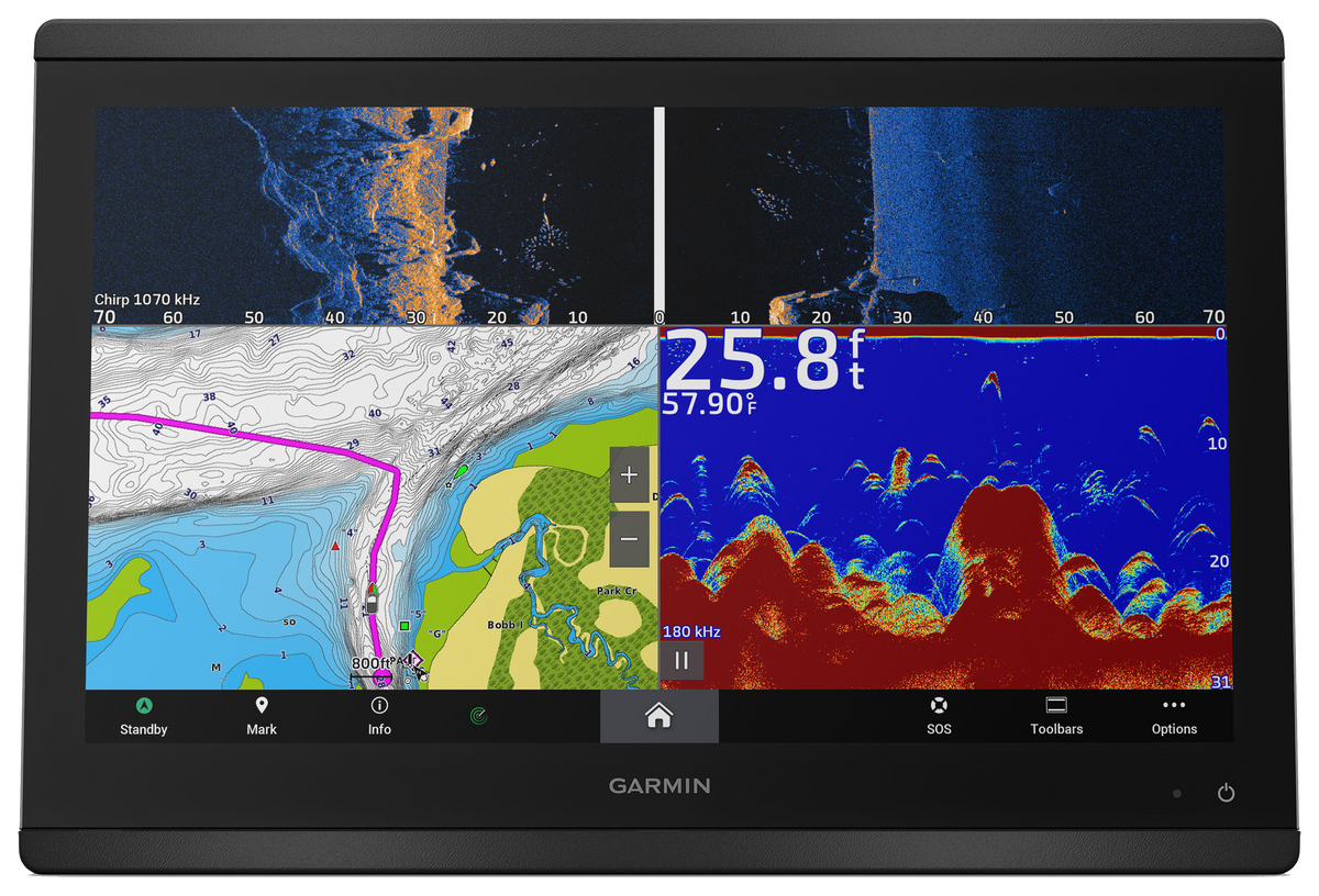 Garmin GPSMAP 8616xsv 16" Chartplotter Navionics+