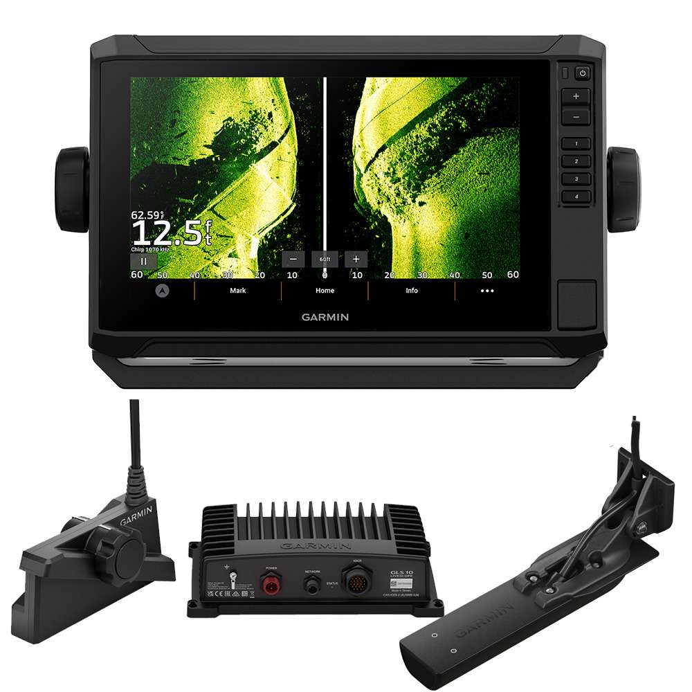 Garmin ECHOMAP UHD2 93sv LiveScope Plus LVS34 Fish Finder Bundle 9-inch