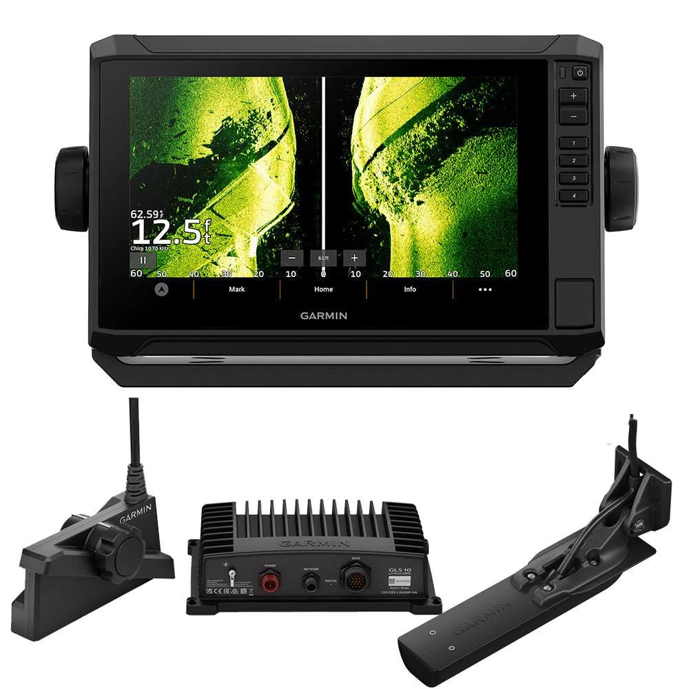 Garmin ECHOMAP UHD2 93sv LiveScope Plus LVS34 Fish Finder Bundle 9-inch