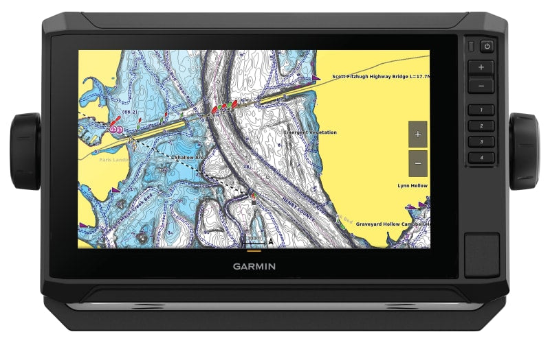 Garmin ECHOMAP UHD2 93sv 9" Chartplotter with GT56UHD-TM Transducer