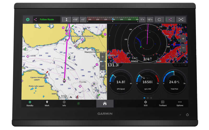 Garmin GPSMAP 8616 16" Chartplotter Navionics+