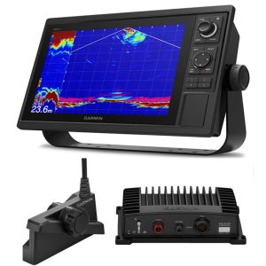 Garmin GPSMAP 1222 LiveScope Plus LVS34 Fish Finder Bundle 12-inch